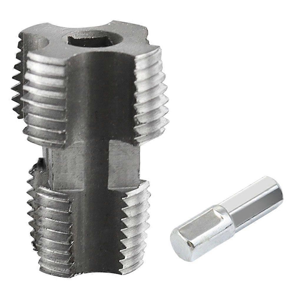 1 Set PVC Pipe Threader Tool Electric Drill Attachment Threader Bit Water Pipes Handy Threader Bit Efficient Pipe Threading Tool for Pipe Tube