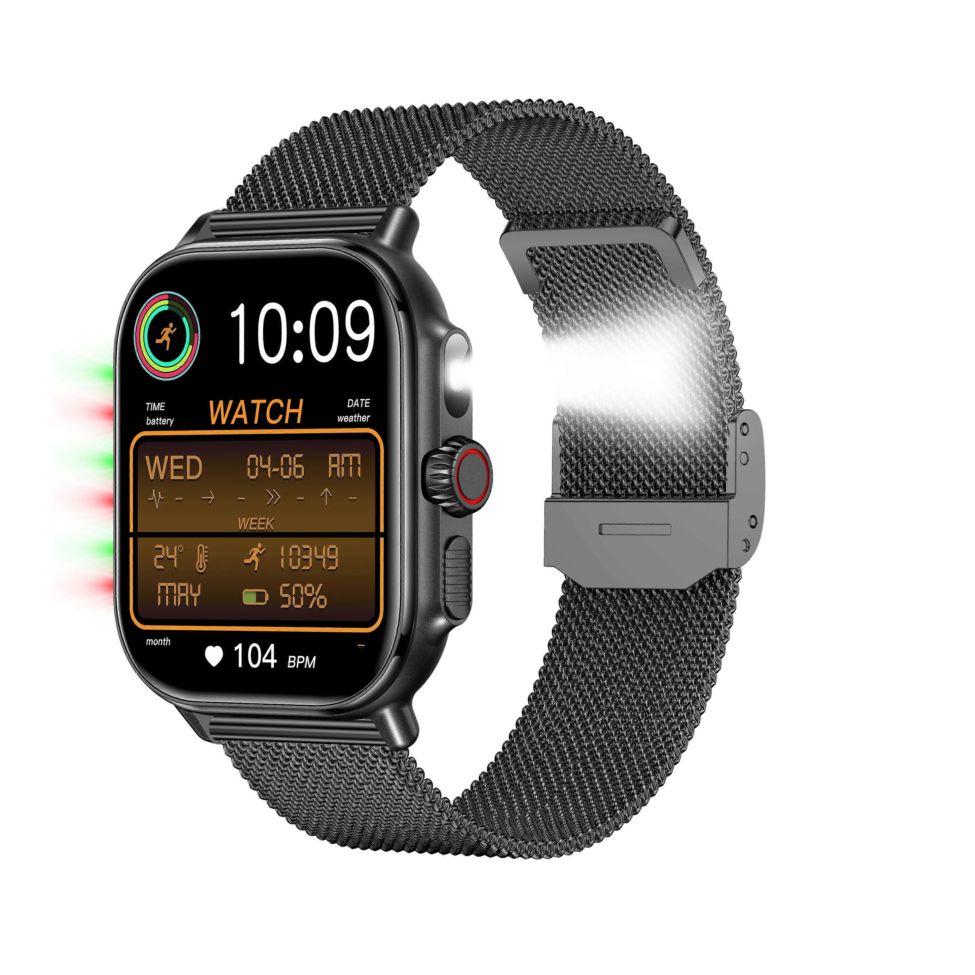Adult's Bluetooth Call and Health Monitoring Smartwatch