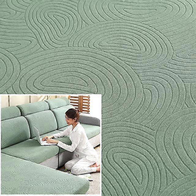 Jacquard Sofa Seat Cushion Cover Elastic Thick Sofa Cover For Living Room Furniture Protector L Shape Armchair Couch Slipcovers