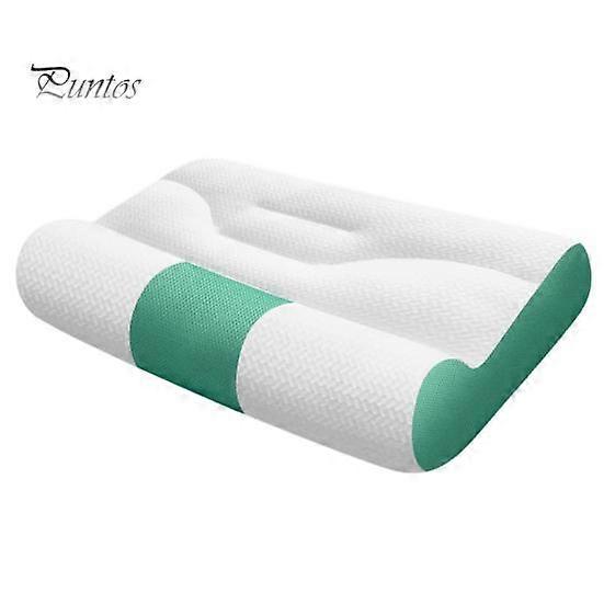 Summer Cooling Pillow Slow Rebound Elastic Neck Pain Relief Sleeping Pillow Improve Circulation Washable Cervical Support Comfort Side Back Sleepers