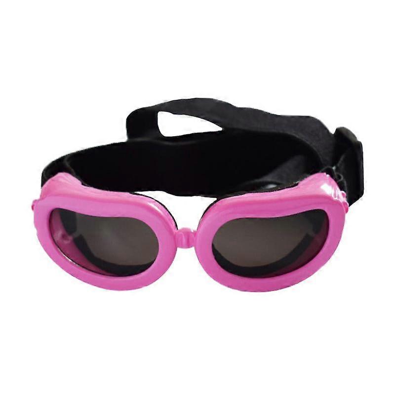 Dog Sunglasses Small Dog Goggles Adjustable Band Waterproof Windproof Snowproof Cool Glasses For