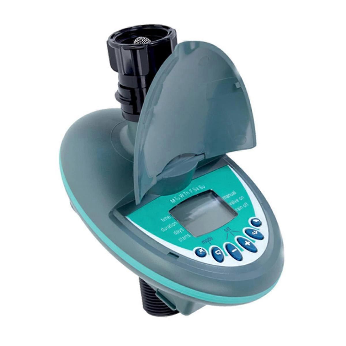 Outdoor Faucet Timer, Automatic Digital Control for Sprinkler System and Drip Irrigation, Programmable Water Timer with Waterproof LCD