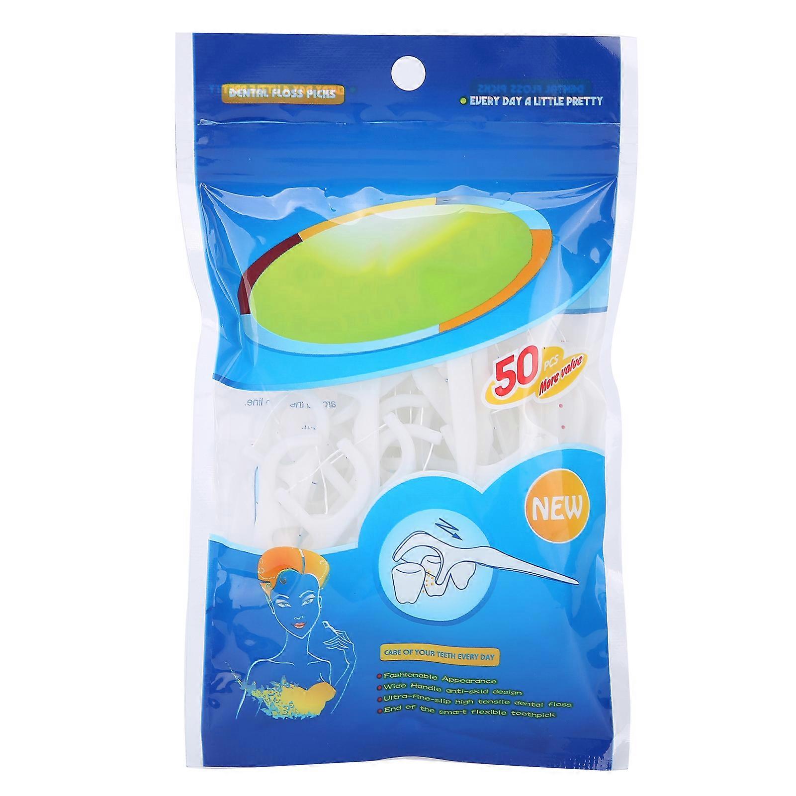 Advanced Oral Care, Floss Picks for Plaque Removal, Anti-inflammatory Properties to Keep Gums Healthy, High Toughness Design for Durability, Non-Slip