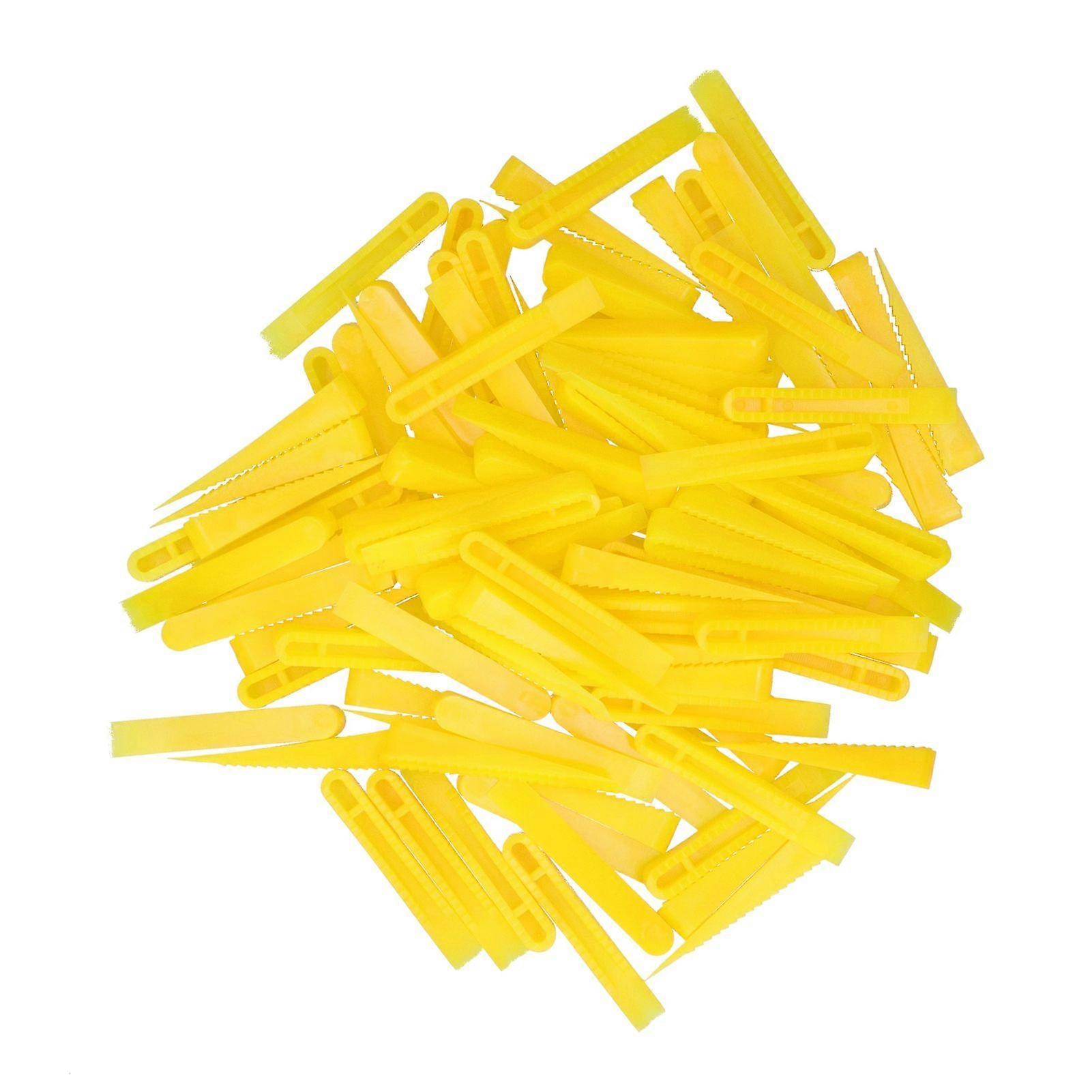 100PCS Wedges Tile Leveling System Ceramic Tile Leveler Floor Construction Tools