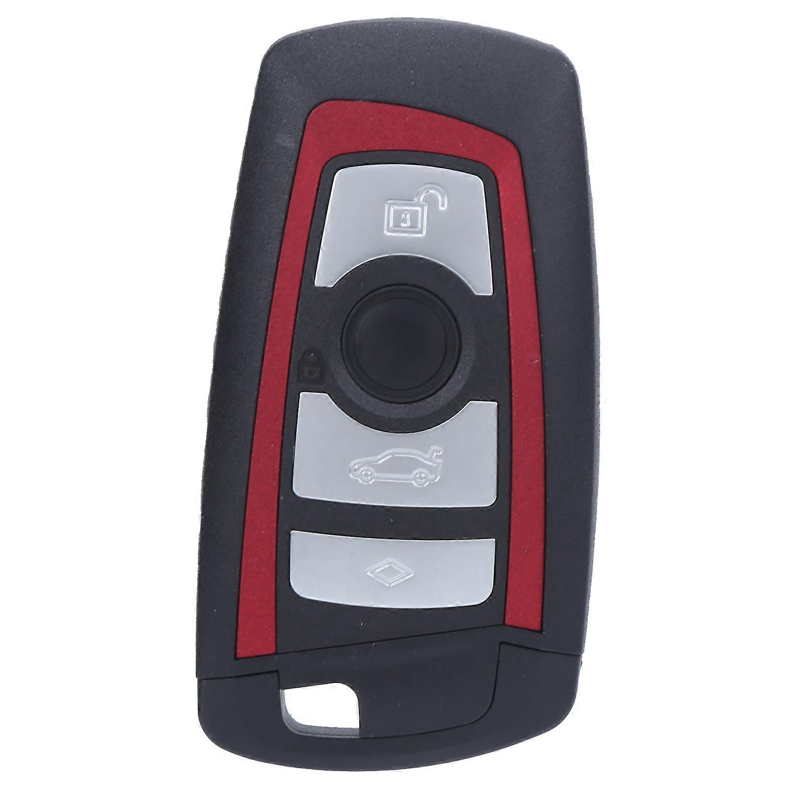 433MHZ Autoschlüssel Fob Case Smart 4 Button mit Chip Rot Ersatz für F20 2011-2017