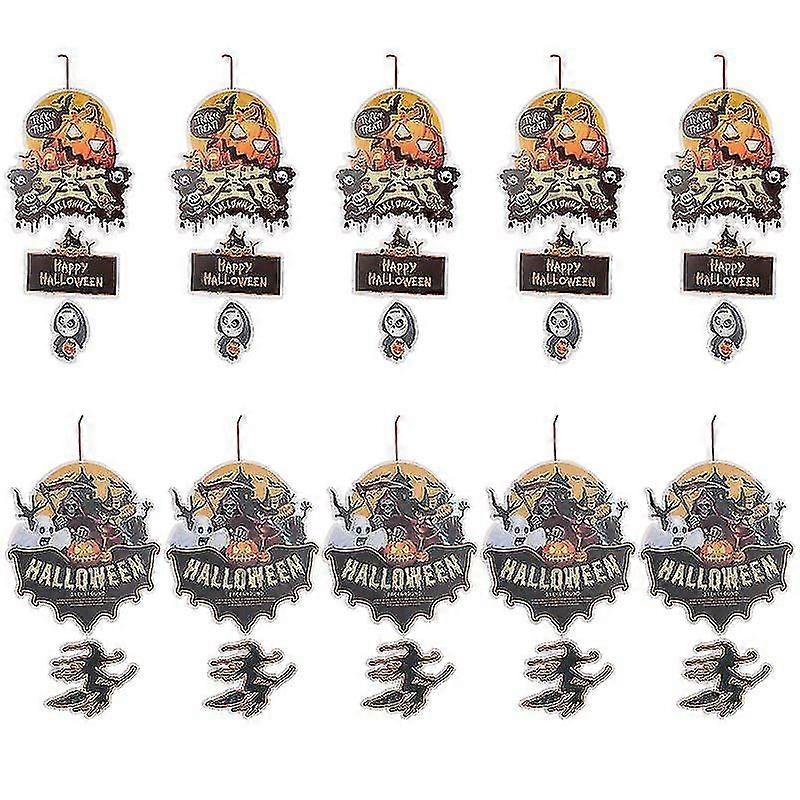 10pcs Pumpkin Pendant For Halloween Decorations