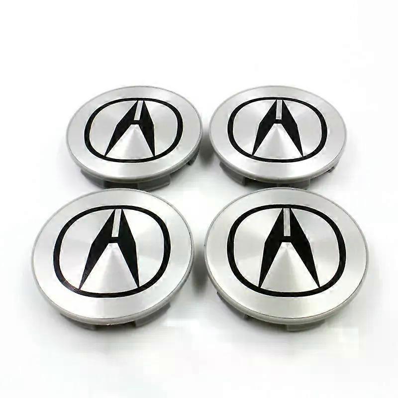69mm Car Wheel Center Hub Cover Caps Fit compatible for Acura Rdx Tlx Cdx Mdx Rdx Zdx Tl Tlx Tlx-l Rlx Tsx Rsx Integra Exterior Accessories