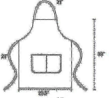 12 Pack Plain Bib Aprons With 2 Pockets - Black Unisex Commercial Apron Bulk A