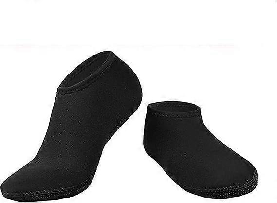 Κάλτσες κολύμβησης Μαύρες Κάλτσες Νερού Στολές Κάλτσες Κάλτσες Στολές Άνδρες Γυναίκες Κάλτσες από νεοπρένιο(Μαύρο,M)