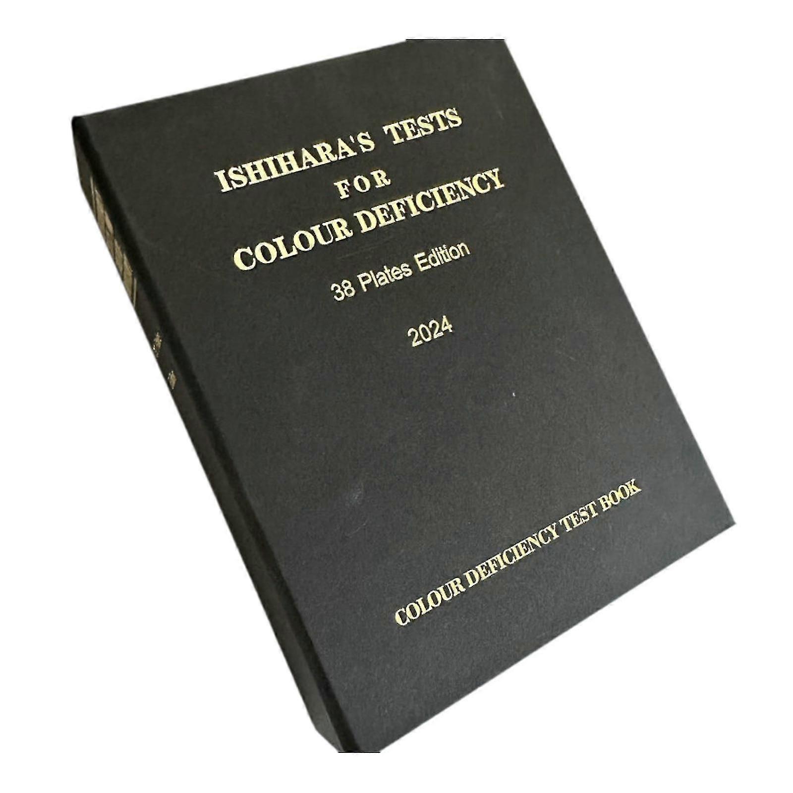 2026 New Color Deficiency Testing Book Sturdy Multipurpose Lightweight 21x16cm Test Cards