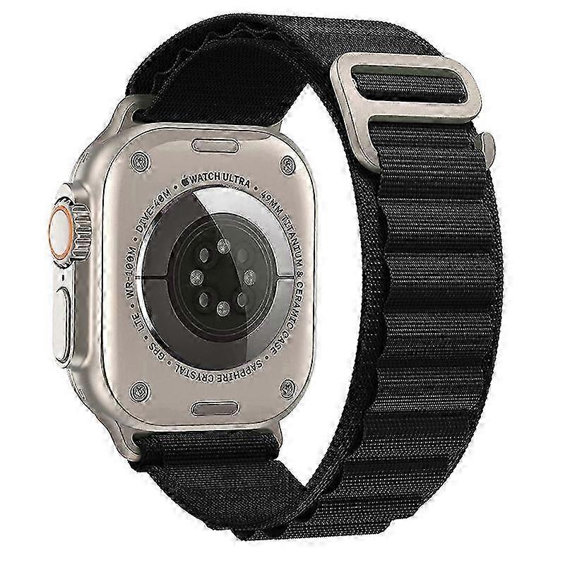 Nylon Bracelet Strap for Alpine Loop iWatch Series Ultra 8 SE 7 6 3 5 Apple Watch Compatibility