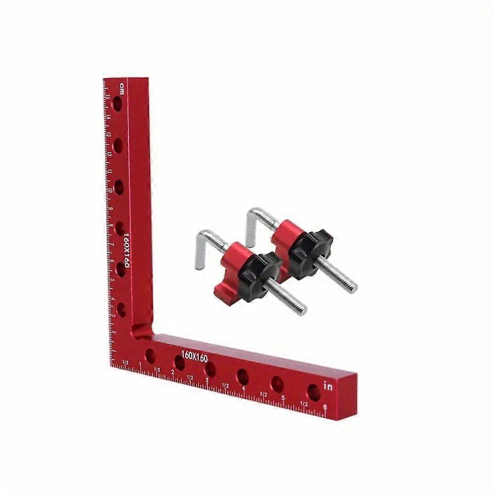 Carpenter Tool Set 160MM 90 Degree L-Auxiliary Positioning Panel Fixed Clip Carpenter Tool for Wood