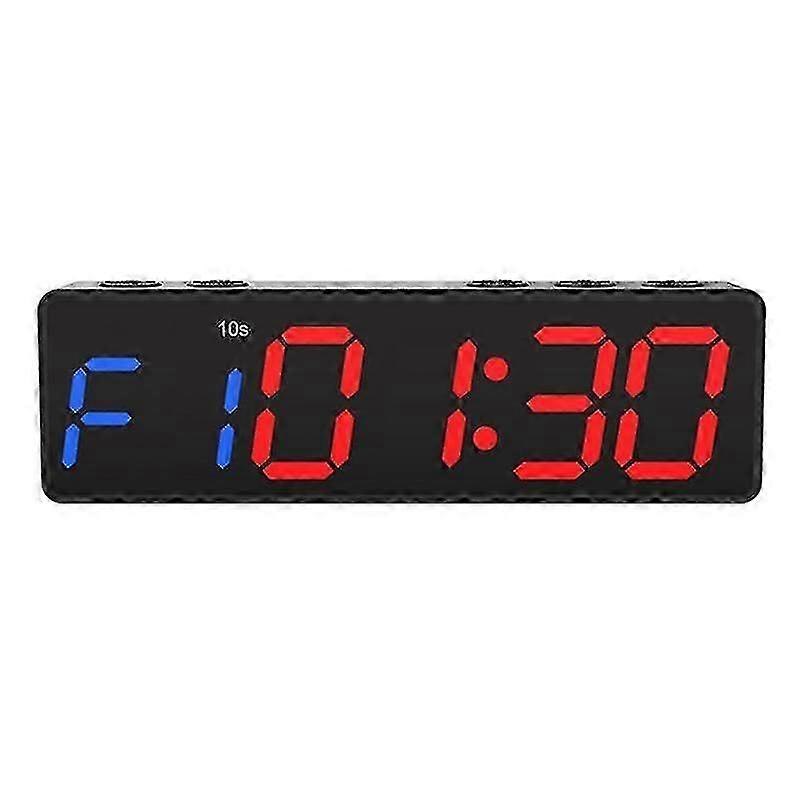 Portable Gym Timer Interval Timer Workout Fitness Clock Countdown/up/stopwatch Magnetic Usb Recharg