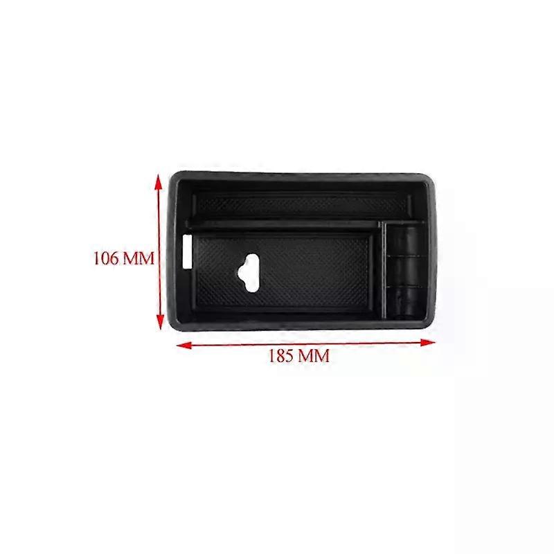 ABS Armrest Central Storage Box Container Storage container tray compatible for  A3 8V 2014 - 2019 Styling Car Accessories