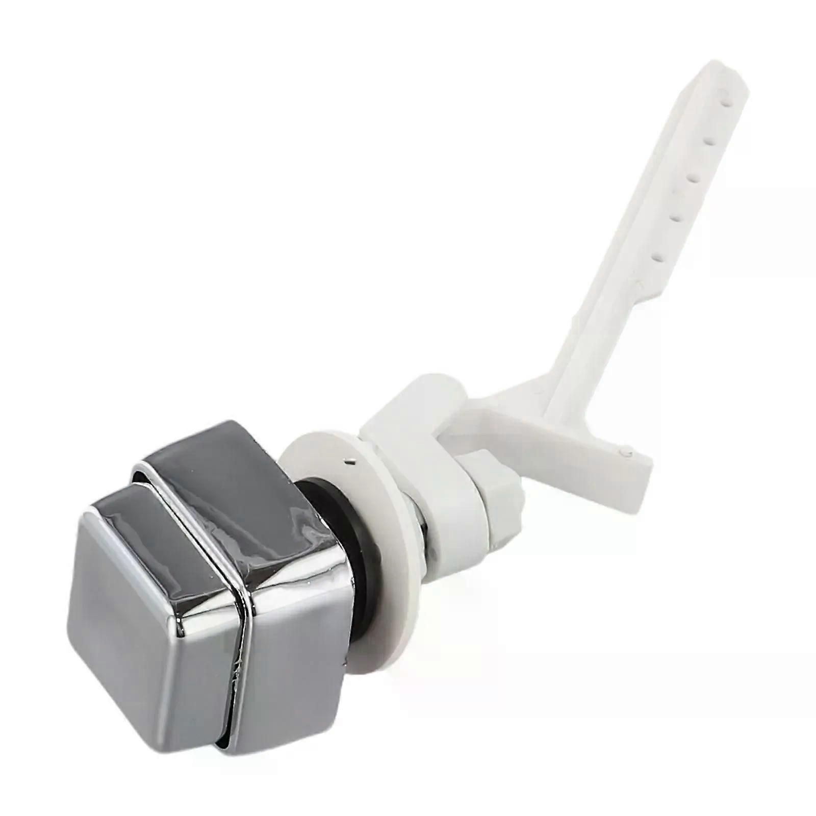 Push Button Toilet Handle Replacement Parts Kit Trip Lever Side Mount Toilet Flush Tank Lever Handle