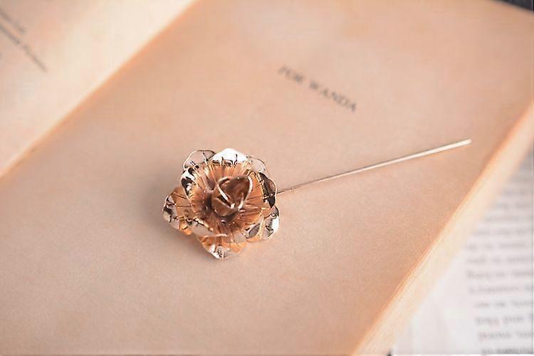 Handmade Metal Flower Pin Gift for Mom