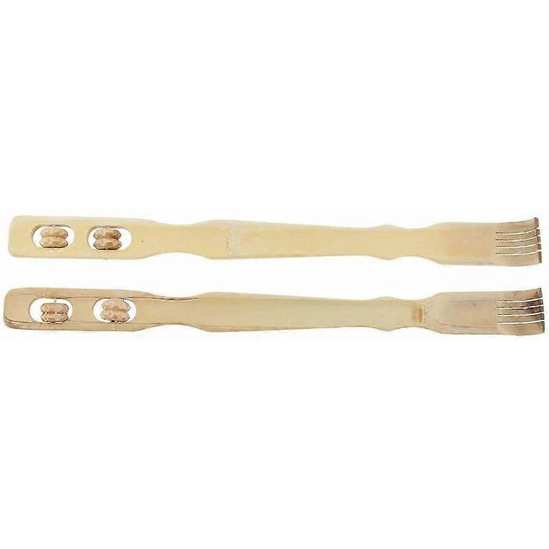 Long Handle Back Scraper Scraper Hand Scraping Aid Back Scratcher Claw Back Massager Bamboo Back Massager (47cm)
