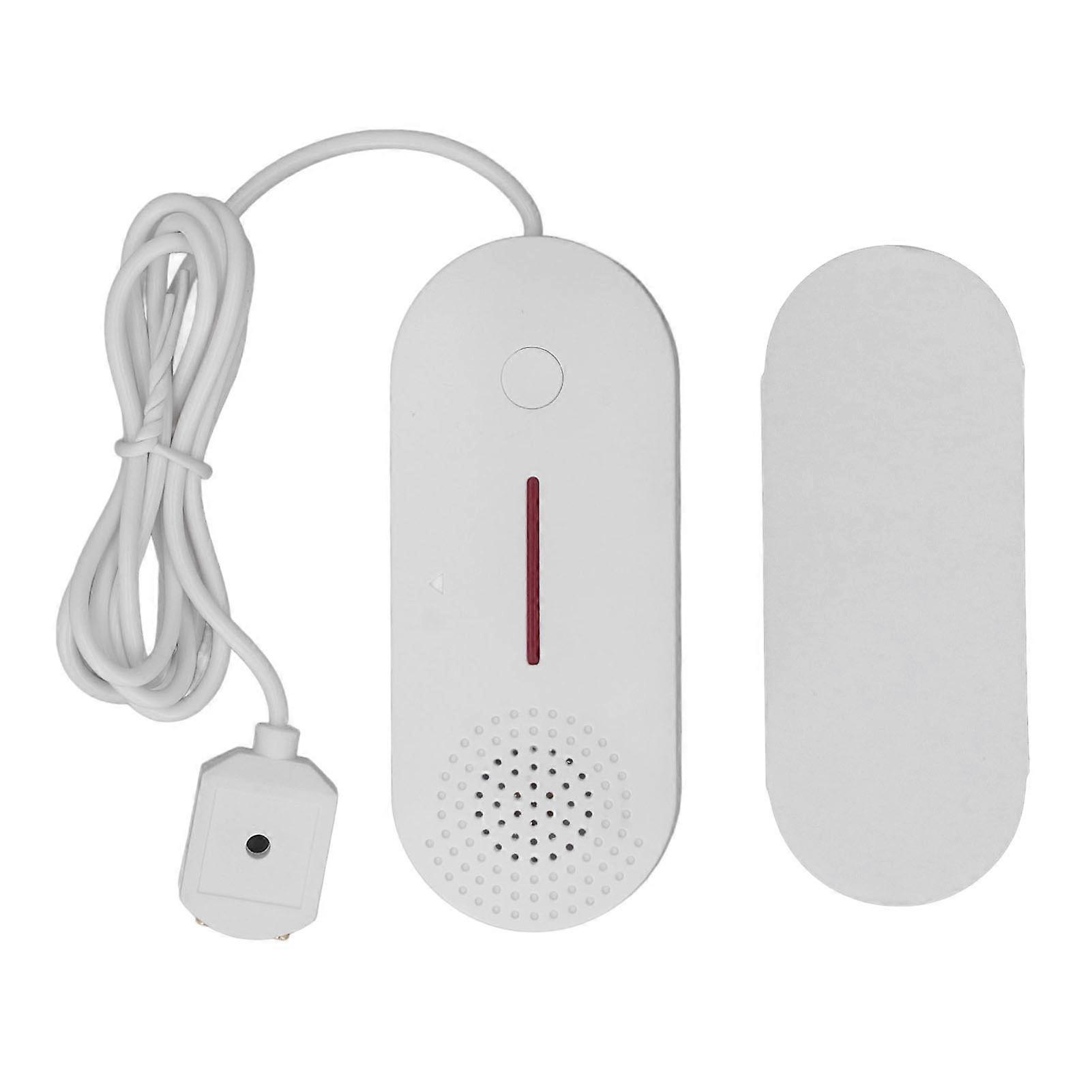 WiFi Detector with Sound and Light Smart Wireless Leakage Water Leak Sensor Alarm for Home Basement