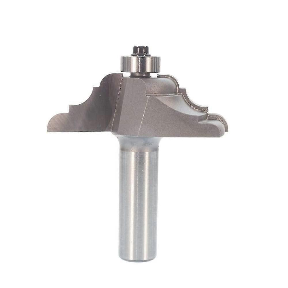 Router Bits 3300 French Baroque Table Edge Bit 2-1/4 Inch Diameter 3/4 Inch Cutting Length For Woodworking