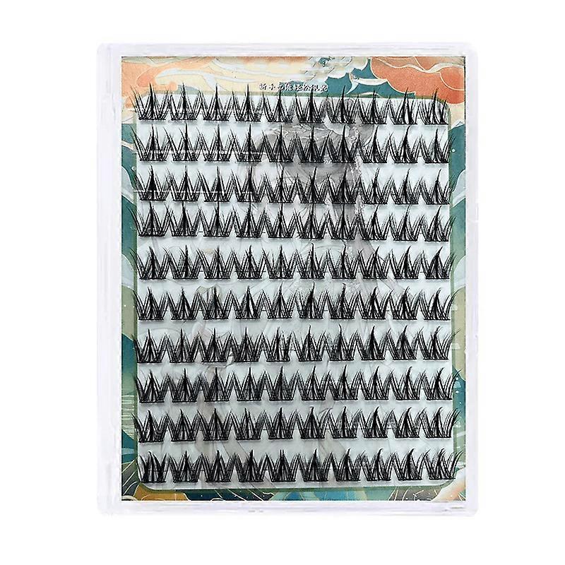 Eyelashes Puppy Series Single Clusters False Eyelashes Suitable For Round Eyes Fluffy Natural Thick Curl Beauty Daily Makeup