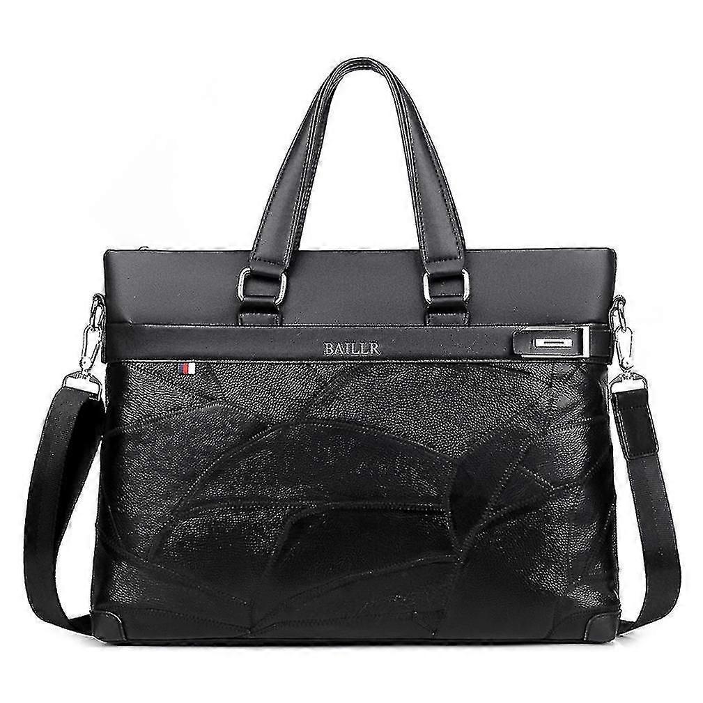 مخيط جلد الرجال حقيبة جلدية الكتف حقيبة