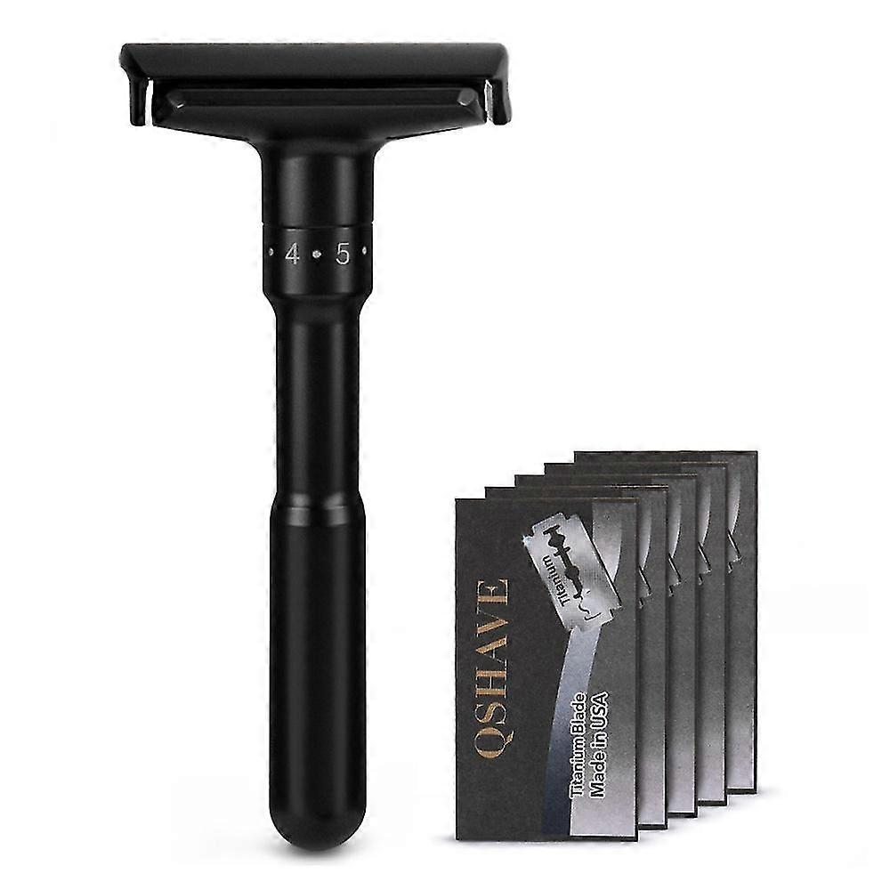 Qshave Adjustable Safety Classic Vertical Safety Razor