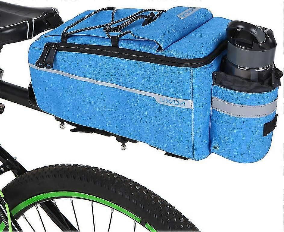 תיק Pannier לאופניים, תיק קירור תא מטען מבודד רב תכליתי למושב אופניים, תיק כתף, 38*15.5*18 ס"מ