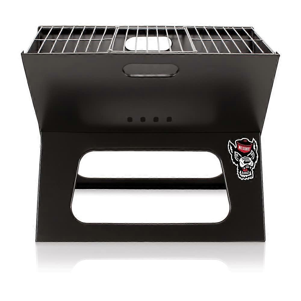 NCAA NC State Wolfpack XGrill Grill Camping Grill Small Charcoal Grill for Tailgating