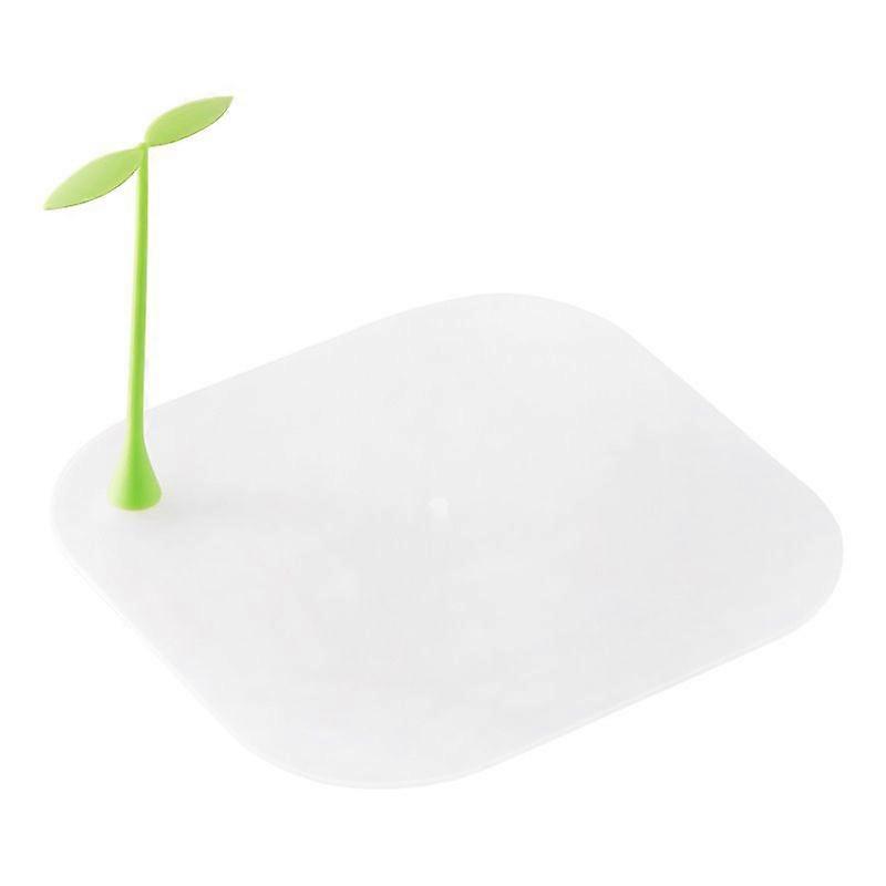 Silicone Anti-insect Plugs Small Grass Sprouts Sewer Bean Sprouts Shape Deodorant Mat Anti-odor Floor Drain Cover Kitchen BathCraft Pipe Cleaners