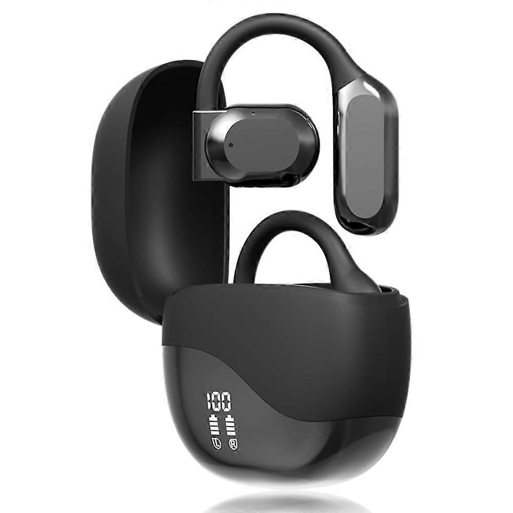 AI Translating Ear Buds Real-Time Language Translator, 144 Languages, Wireless Bluetooth Earbuds, Over-Ear Black, 2025