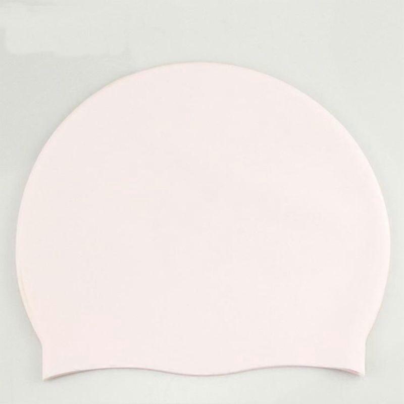 Lebanghui Silicone Swimming Cap Solid Color Swimming Cap