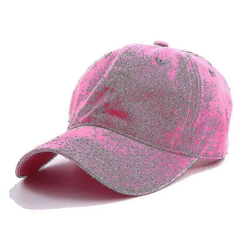 Outdoor Cotone Simple Vintagepeach Red Cap