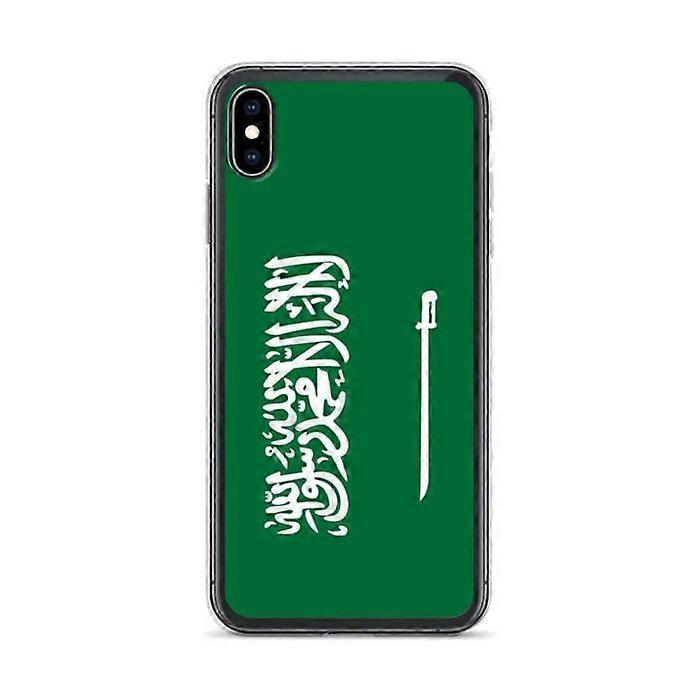 Phone Case – Saudi Arabia Flag – Compatible with iPhone XS Max – Soft Case – Durable and Shockproof – Pixelforma