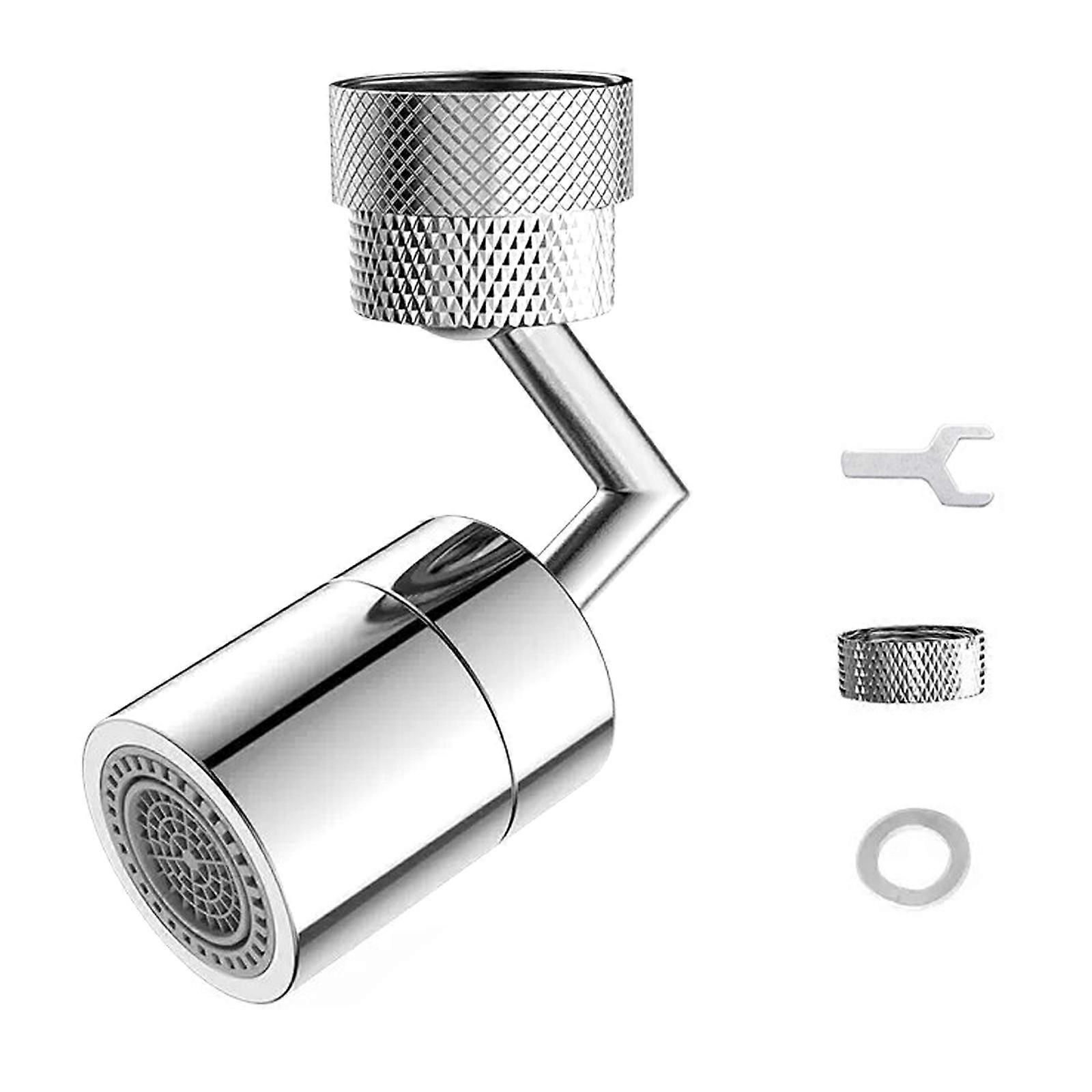 Kitchen Faucet Extender Aerator Splashes Filter 720 Degree Rotating Faucet Extender Washbasin Faucet Bubbler Nozzle Multicolor