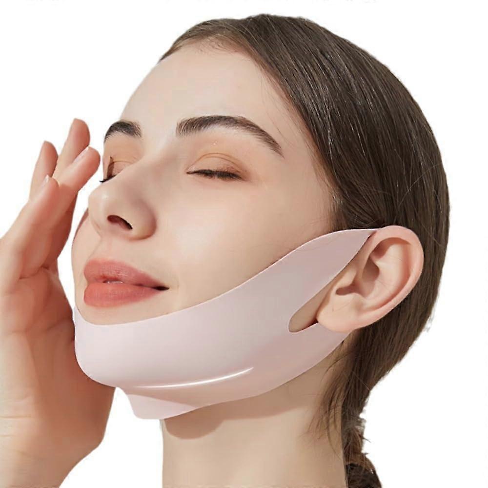 Face Lift Strap for Chin Wrinkles and Sagging Skin - 5PCS Jawline Exerciser for Firming and Toning