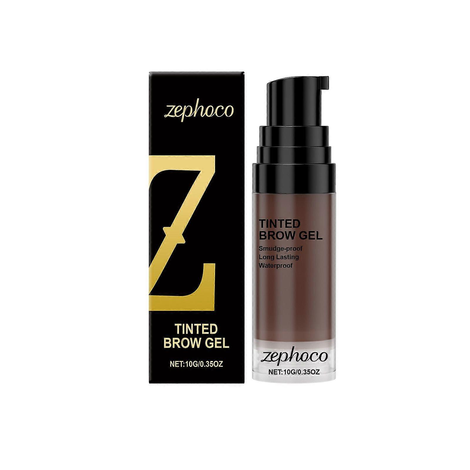 3D Eyebrow Gel, Tinted Eyebrow Gel Long Lasting 24 Hours Waterproof Smudge-proof Brow Cream