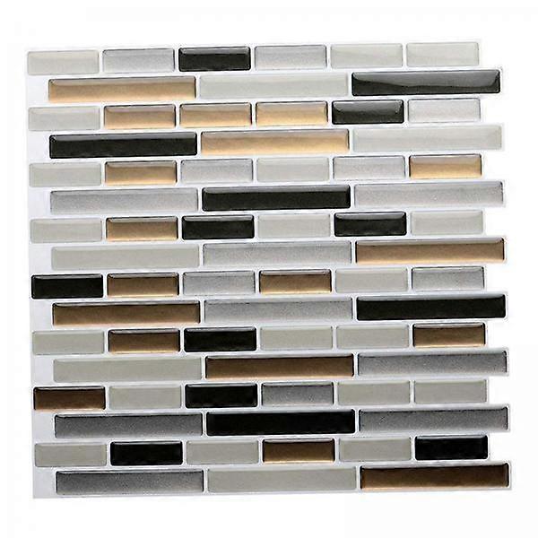 2x Peel And Stick Backsplash Tile for Home Decor, Self Adhesive Sticker 3D Wall