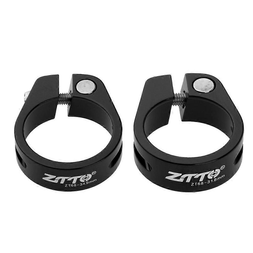 2Pcs 34.9mm 31.8mm MTB ποδήλατο ποδηλασία σέλα ποδηλάτου κάθισμα μετά στερεωμένο σφιγκτήρα