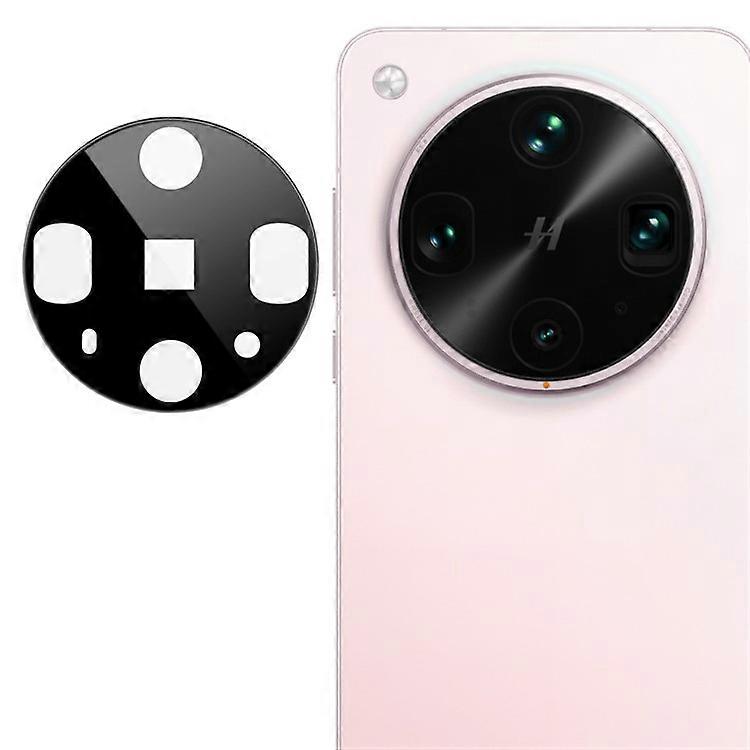 IMAK Oppo Find X8 Ultra 5Gカメラレンズプロテクター強化ガラスHDクリアレンズフィルム(ブラックバージョン)に対応