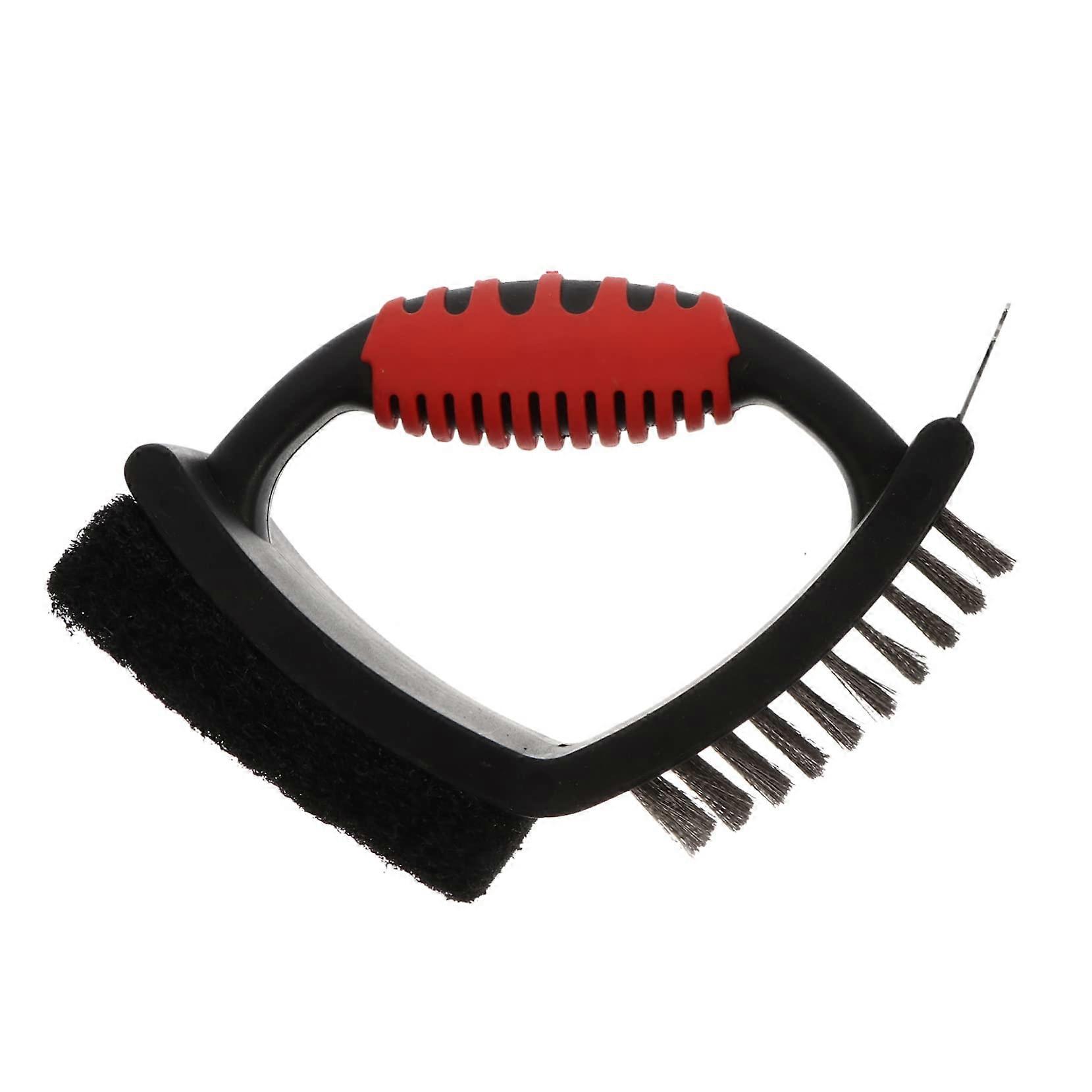 Oven Grill Cleaning Brush - Heavy-Duty Wire Brush for Deep Cleaning Grills and Washers, Ergonomic Handle, 1 Piece