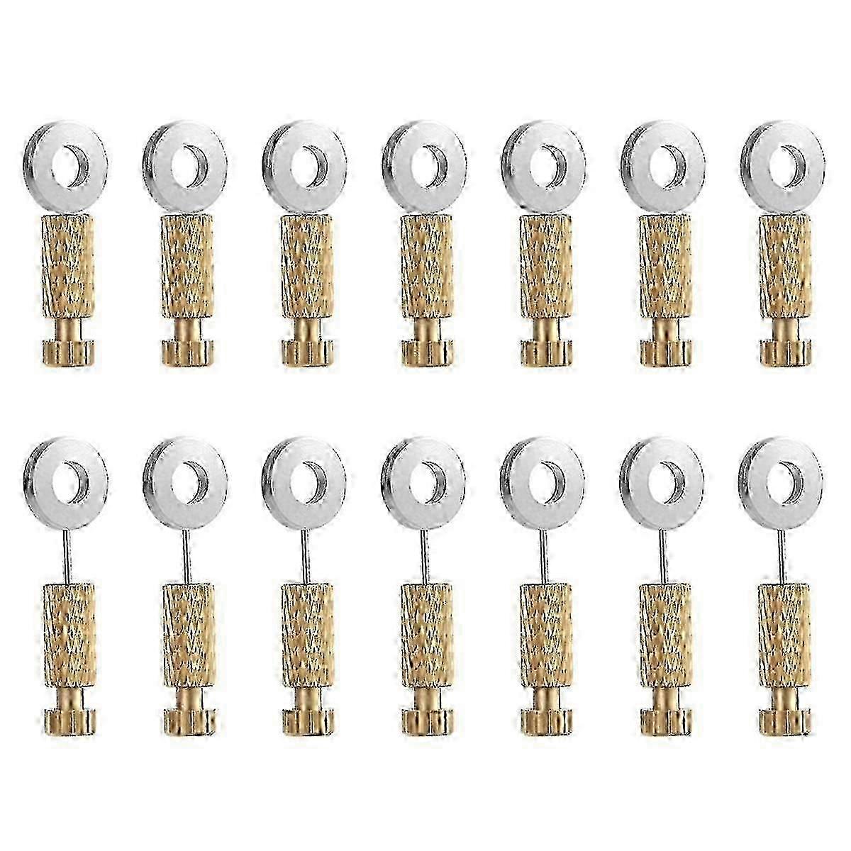 14pcs Leder Positionierungsnadeln, Leder Naht Positionierung Nadel Leder Locking Pins Lederhandwerk Lokalisierte Nadeln