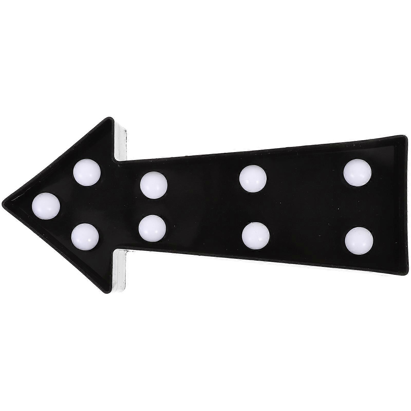 Warm Ambiance Arrow Sign, Suitable for Various Decor Themes and Occasions