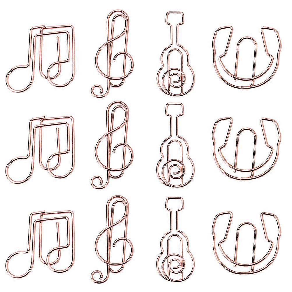 Paper Clips Inspired by Music, Enhancing Your Desk Organization