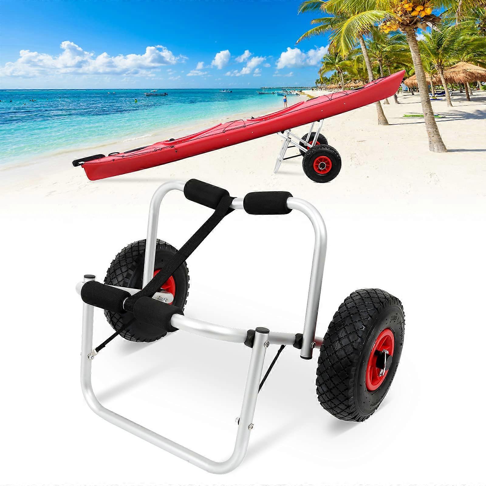 Foldable Kayak Trolley Aluminium SUP Boat Trailer up to 80 kg Ref: 3774