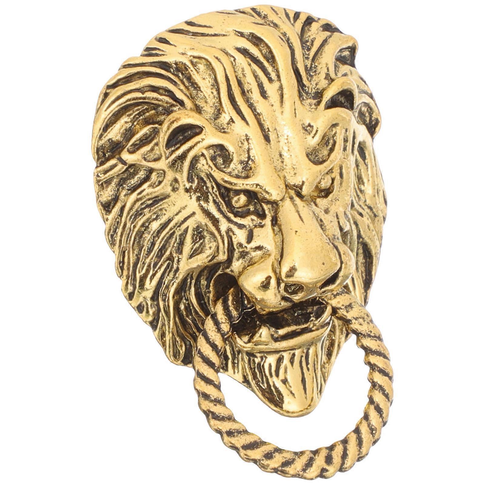 Handsome Lion Lapel Pin, Distinctive Look, Suitable for Special Occasions