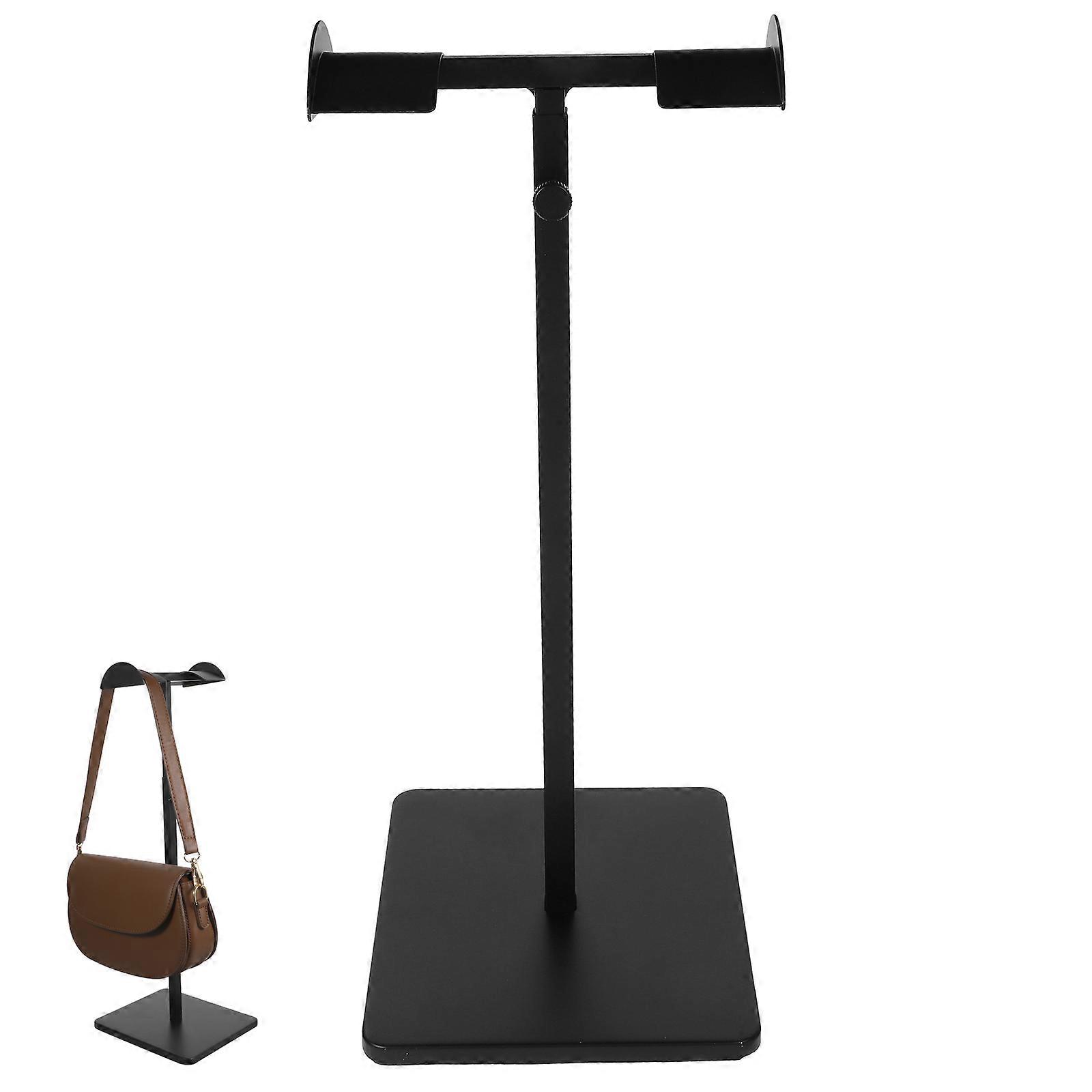 Adjustable Handbag Display Rack, Space Saving Purse Organizer Stand for Home and Retail Use with Strong Load Bearing and Smooth Surface