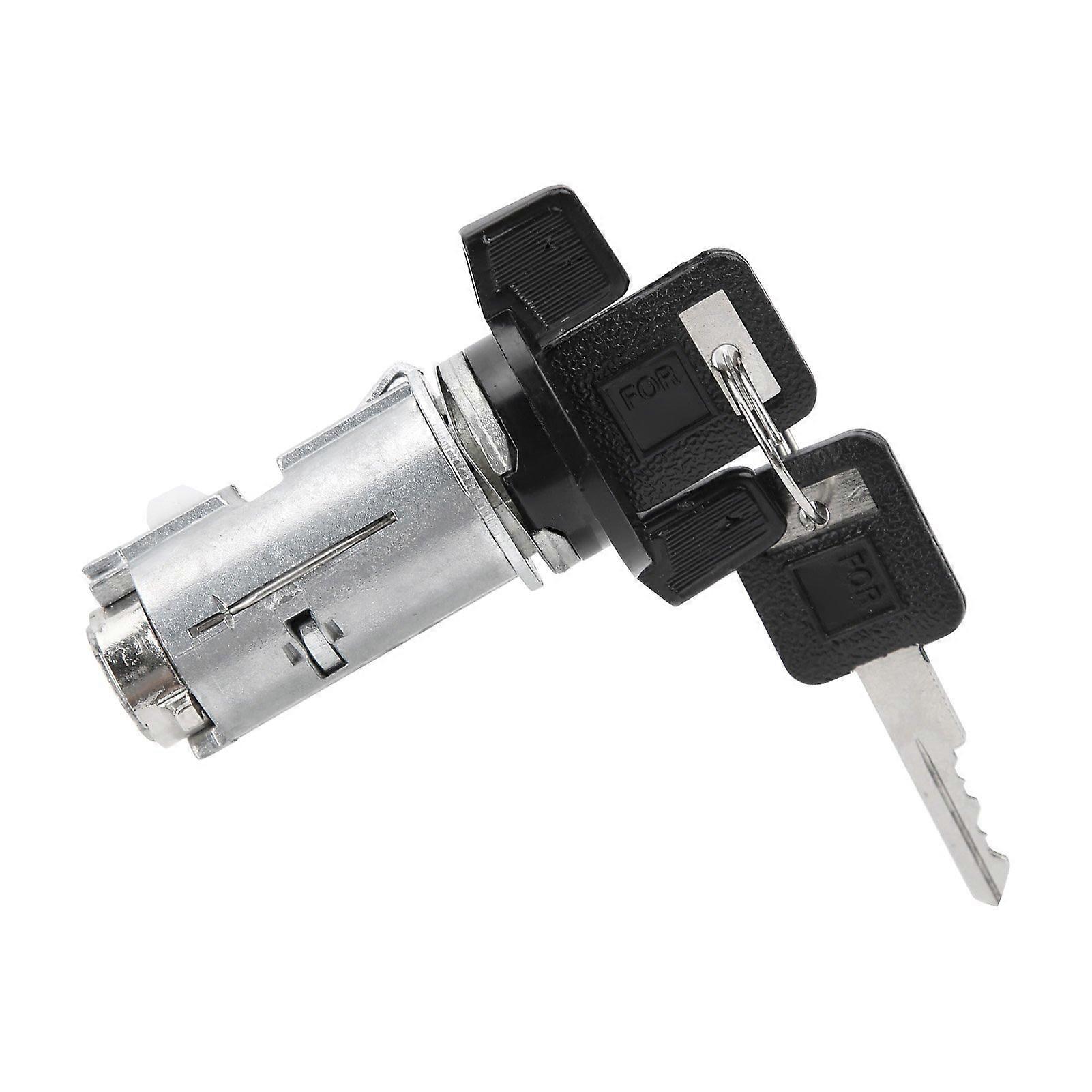 Ignition Lock Cylinder with 2 Keys 701398 Replacement Accessory Fit for Chevrolet GM