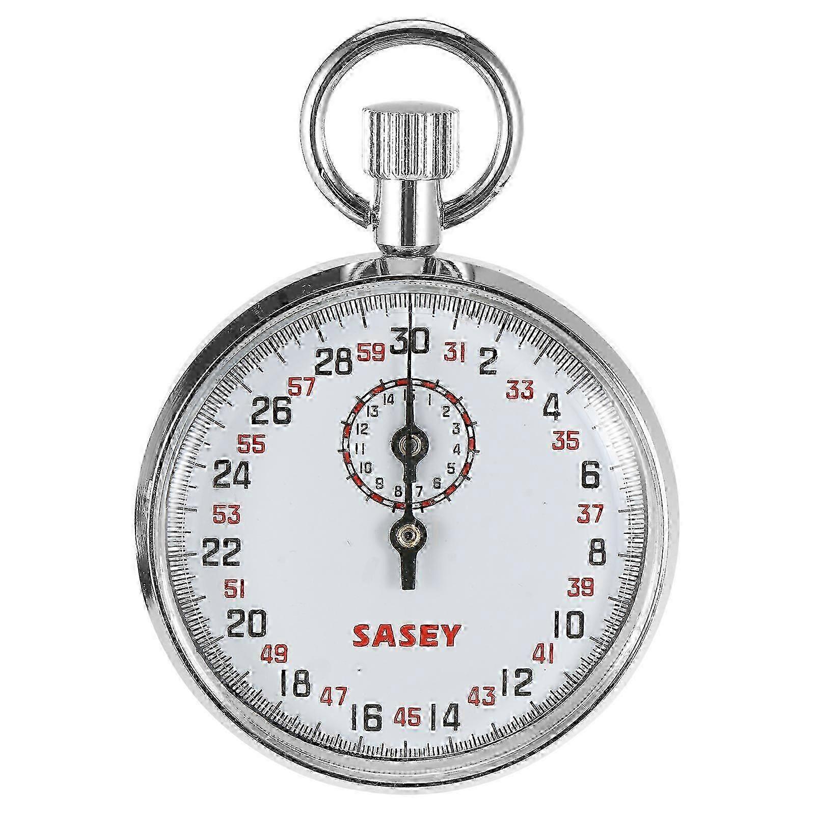 Professional Compact Mechanical Stopwatch for Teaching & Sports - Accurate Timer Aid
