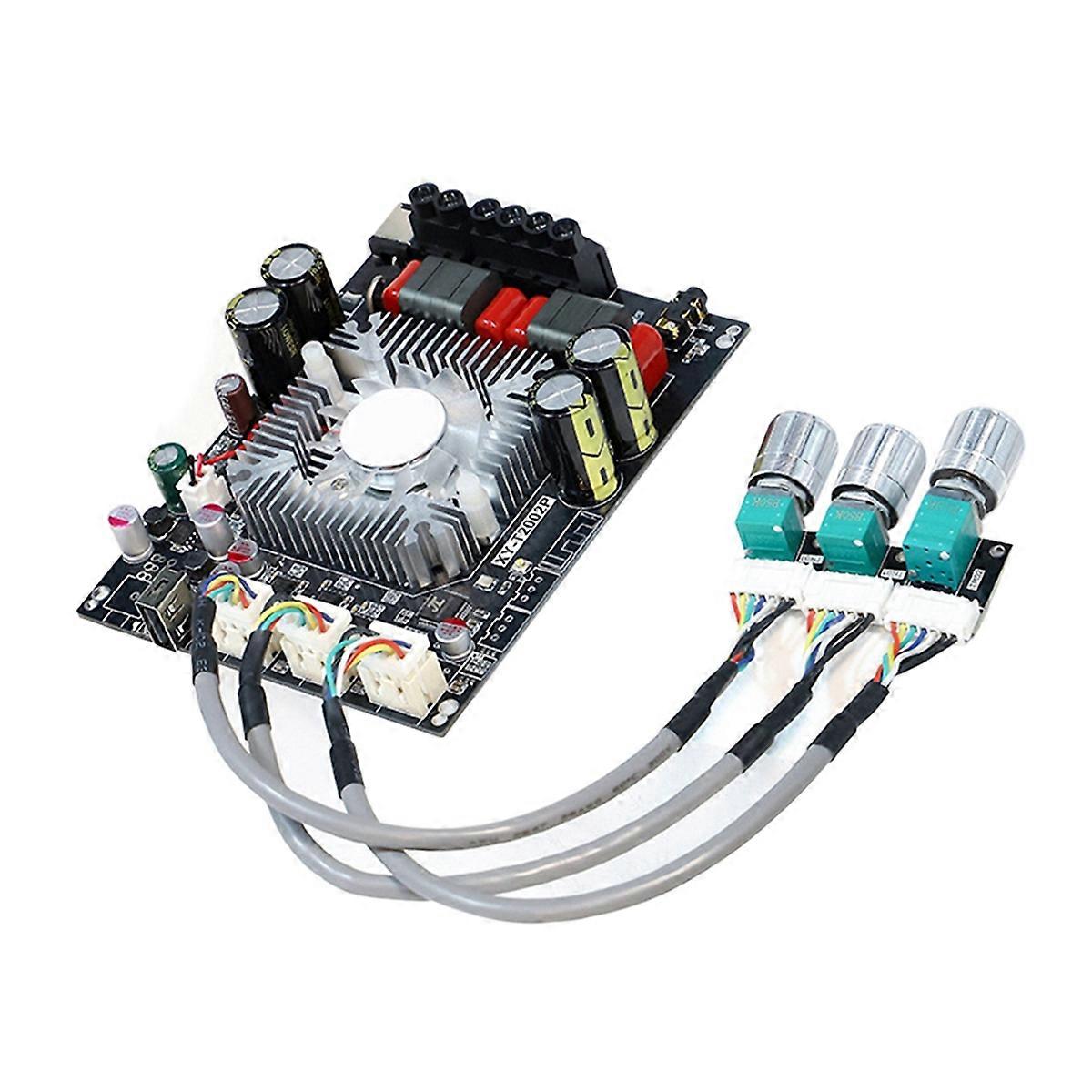 T2002P High Power HiFi Digital Amplifier Board with High Power Stereo 220WX2 TPA3223 Amplifier Boar