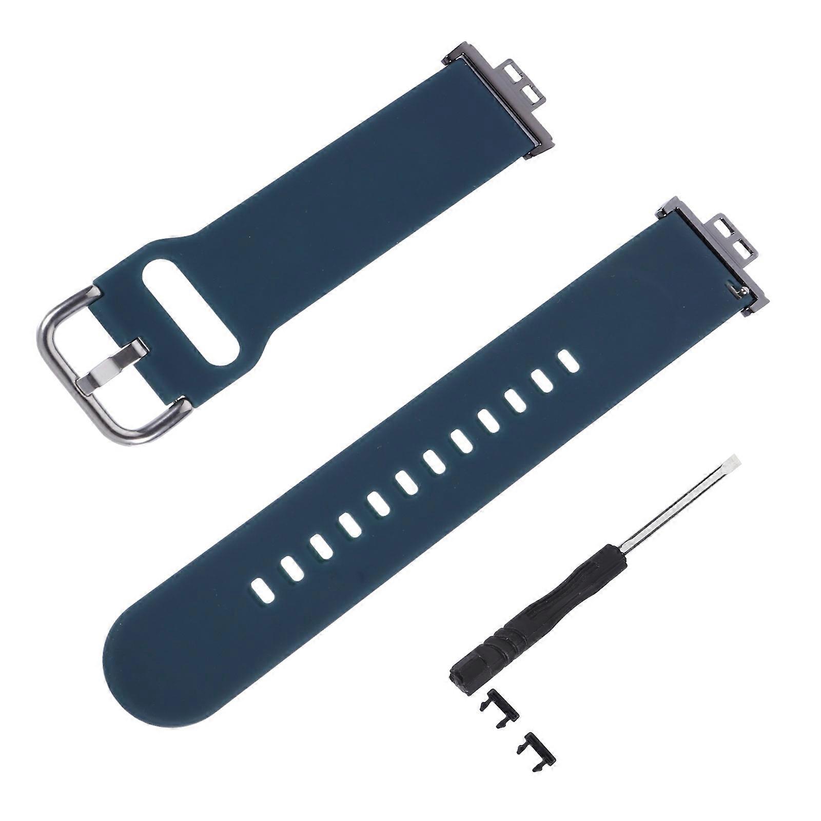 Watch Strap Compatible with HUAWEI Watch FIT Blue 23X2.3X1CM Substitute Wristband 1Pcs